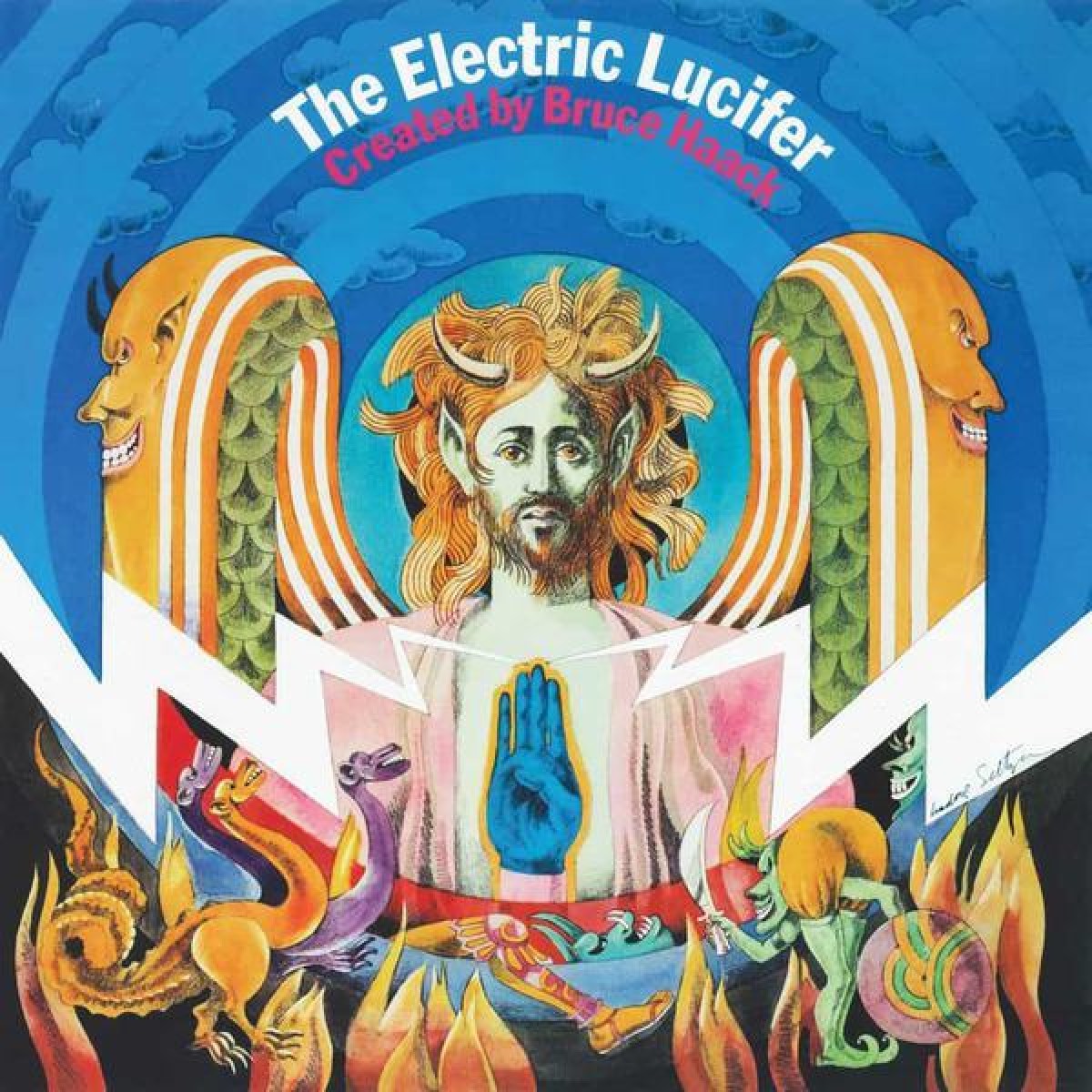 La portada del disc «Electric Lucifer», de Bruce Haack, una de les nostres recomanacions per al cap de setmana