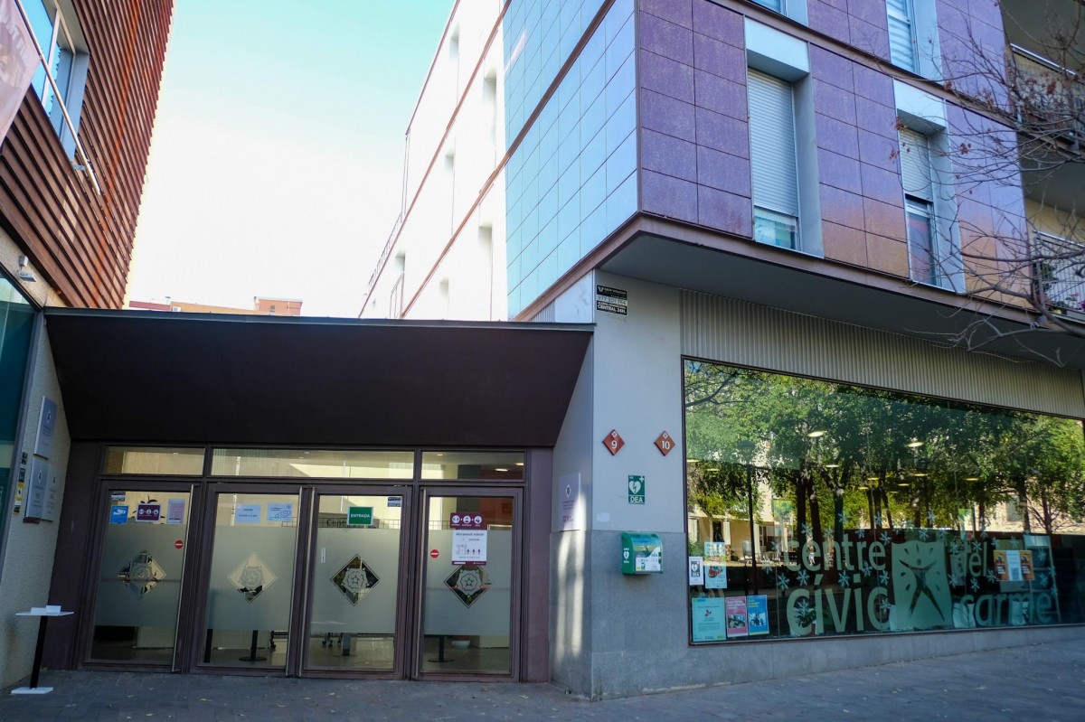 Una imatge del centre cívic del Carme, seu del Punt del Voluntariat de Reus