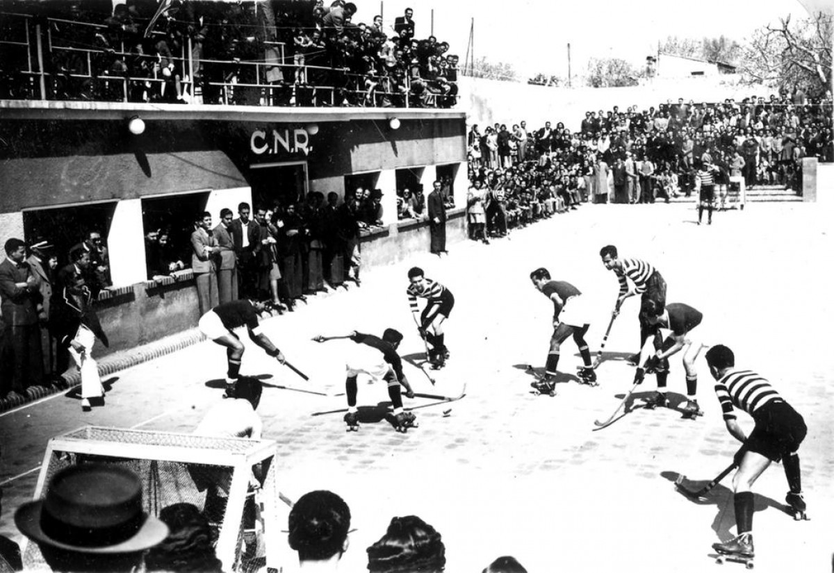 El CN Reus Ploms va guanyar la Copa d'Espanya d'hoquei sobre patins, l'any 1946