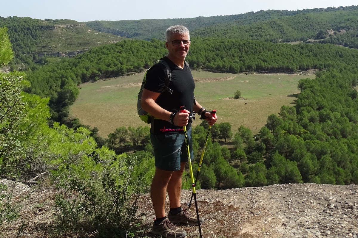  Mirador del meandre del Llobregat des de Roca Tinyosa