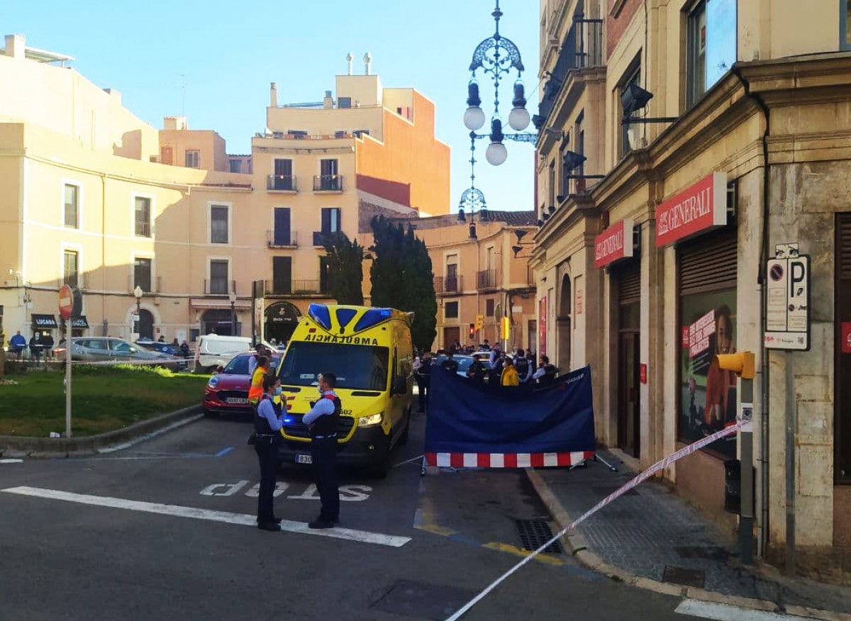 Mossos i SEM, després del tiroteig a Tarragona del passat dimarts