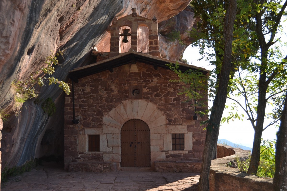 Una imatge de l'ermita de l'Abellera