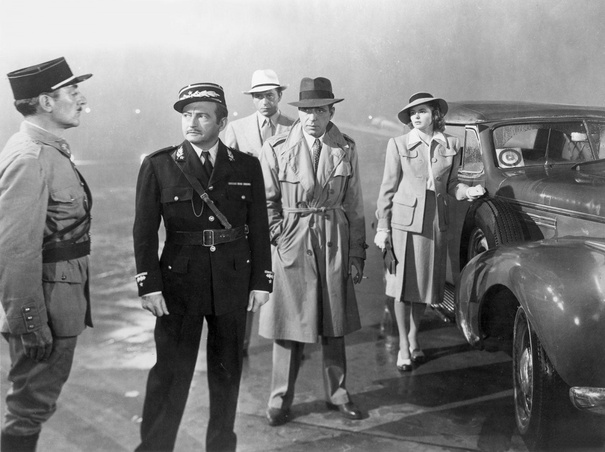 Una de les escenes de «Casablanca»