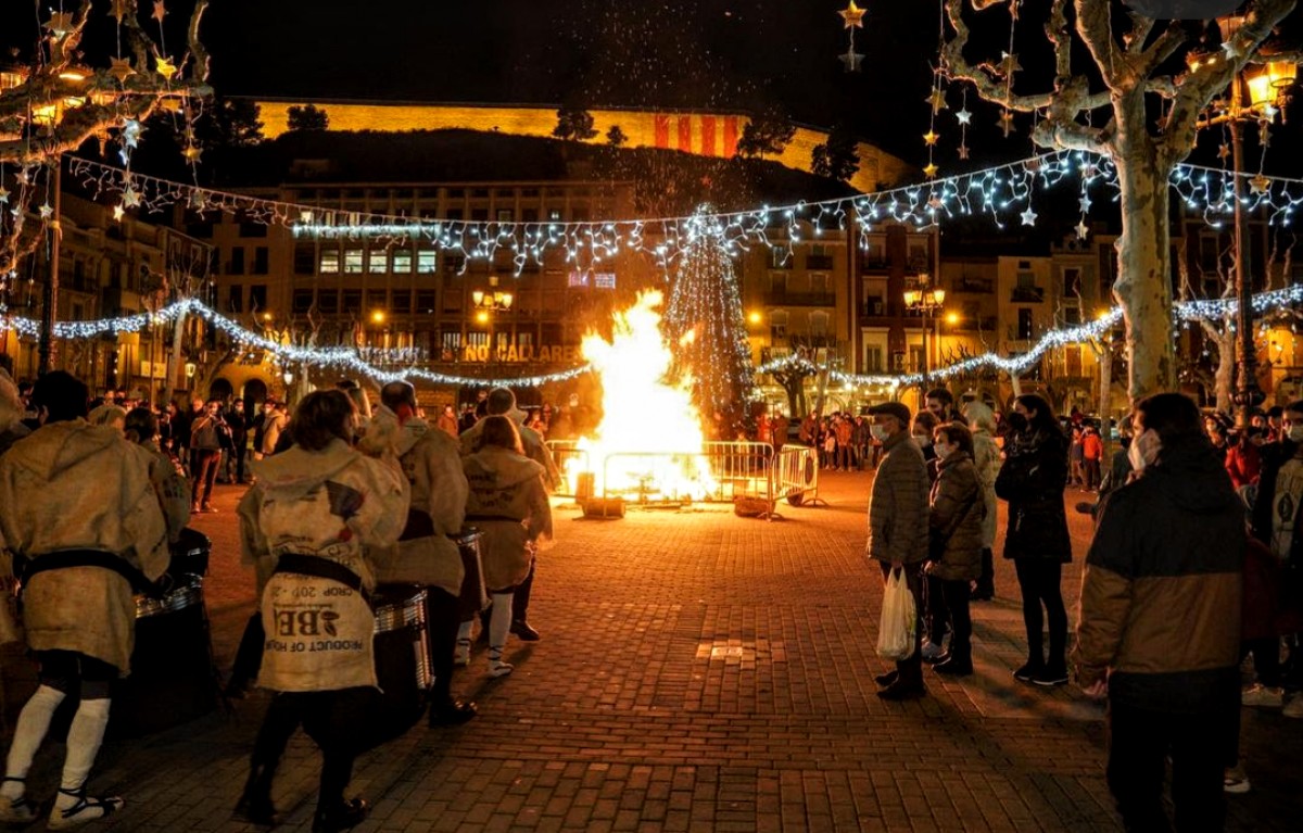 Cremada de Nadal a Balaguer