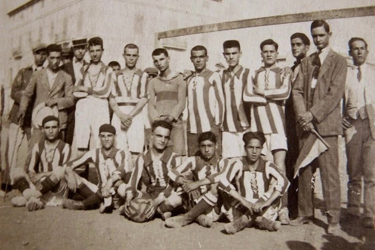 Una imatge del Balears FC de l’any 1921