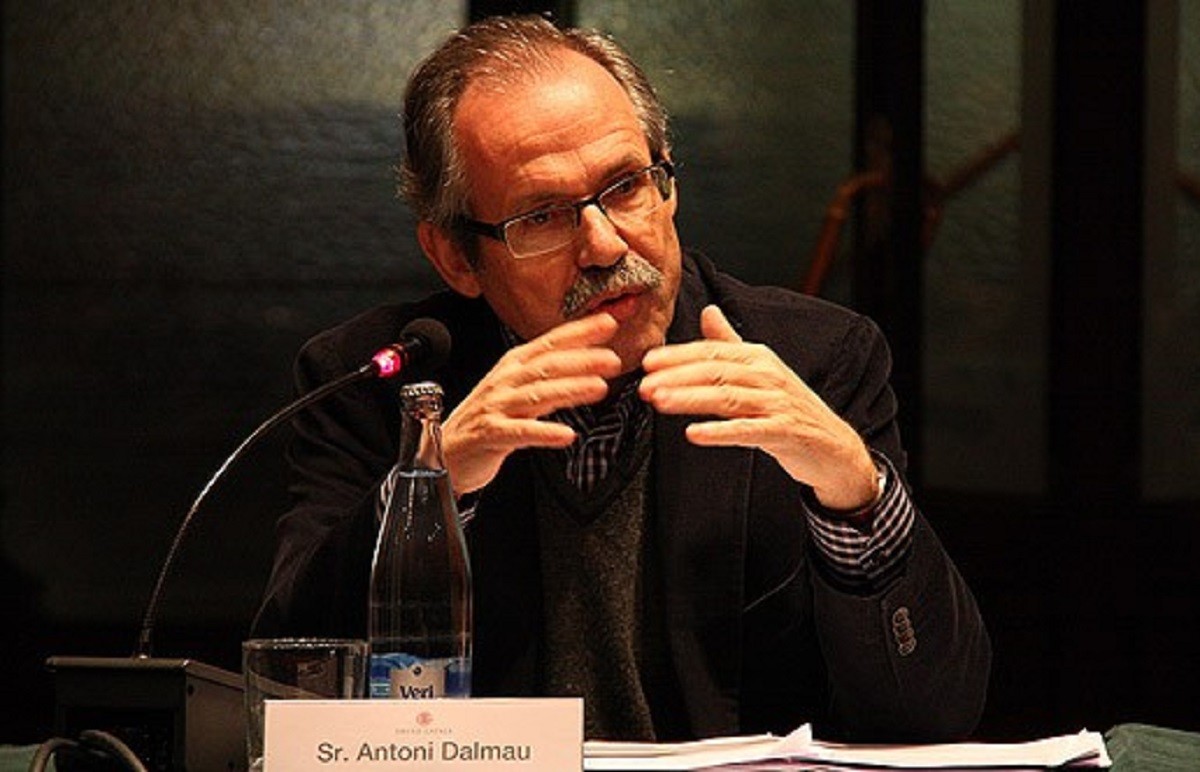 Antoni Dalmau, en un acte de l'Orfeó Català.