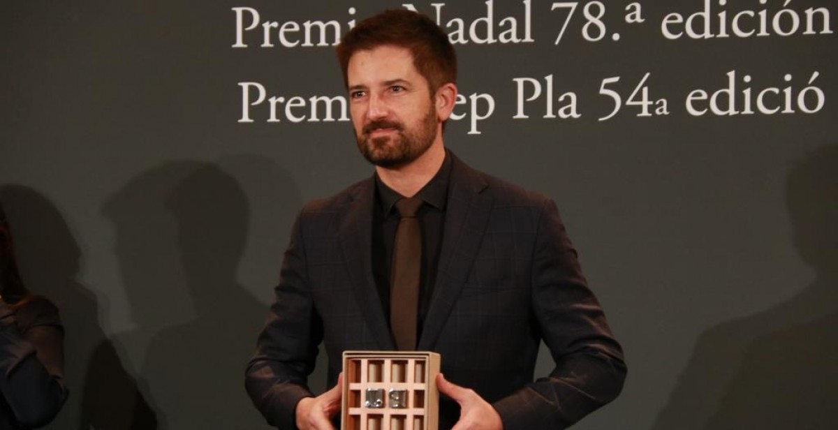 Toni Cruanyes, guanyador del Premi Josep Pla