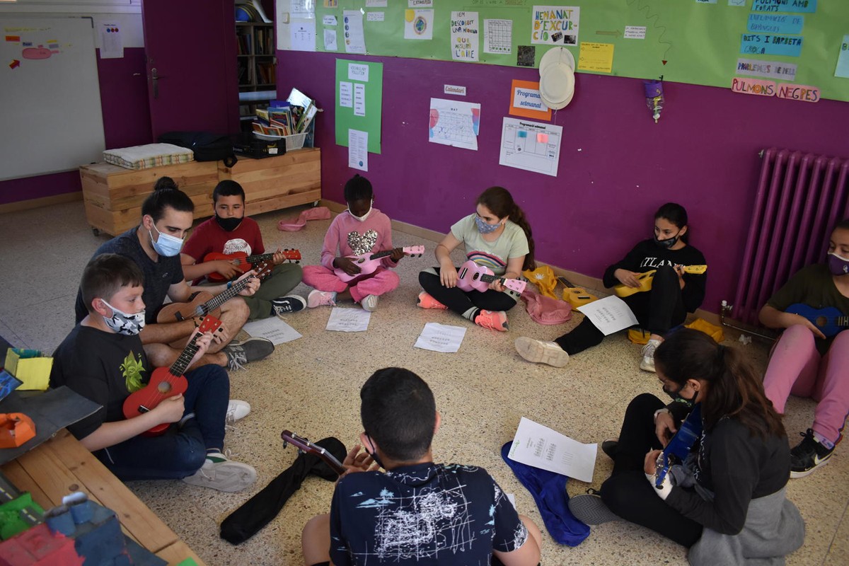 Activitat extraescolar a l'Escola Sant Ignasi