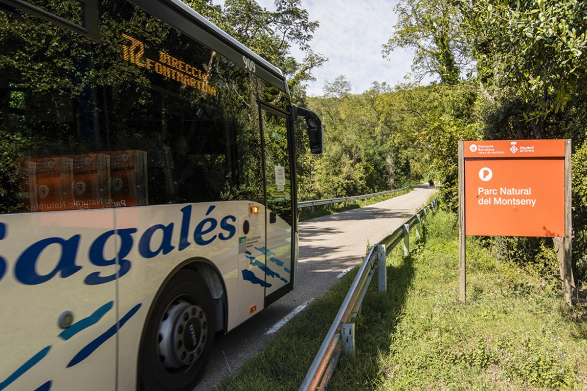 Els usuaris del Bus Parc del Montseny hauran de fer reserva prèvia a partir del 15 de gener