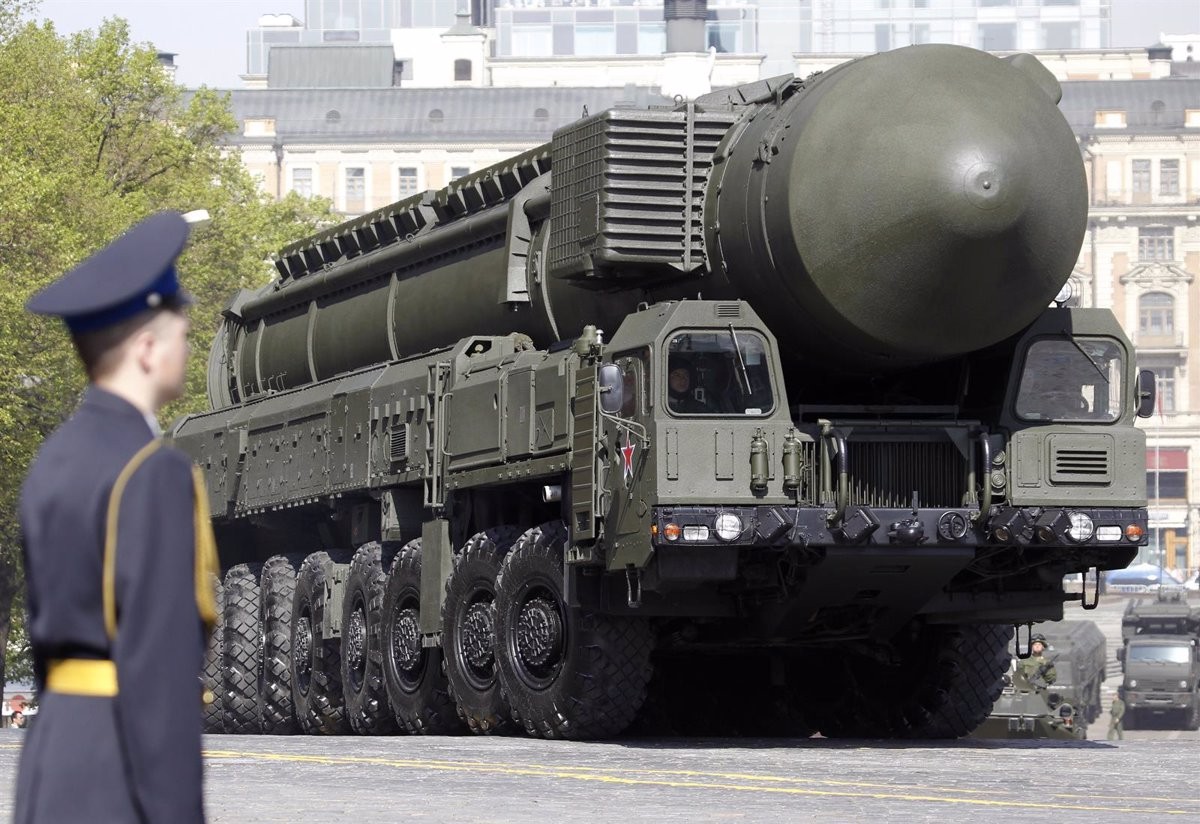 Un míssil intercontinental rus, a Moscou