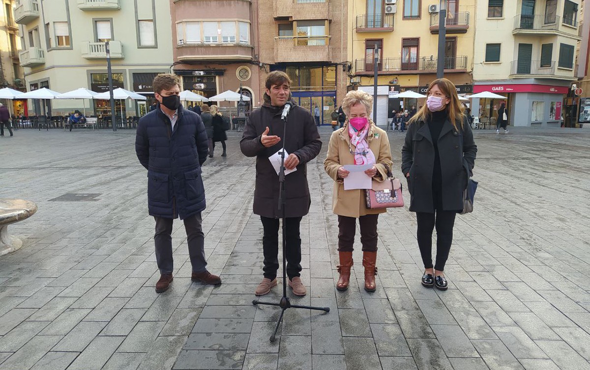 Aquest dimecres s'ha fet el balanç de la campanya de bons a la plaça Corsini.