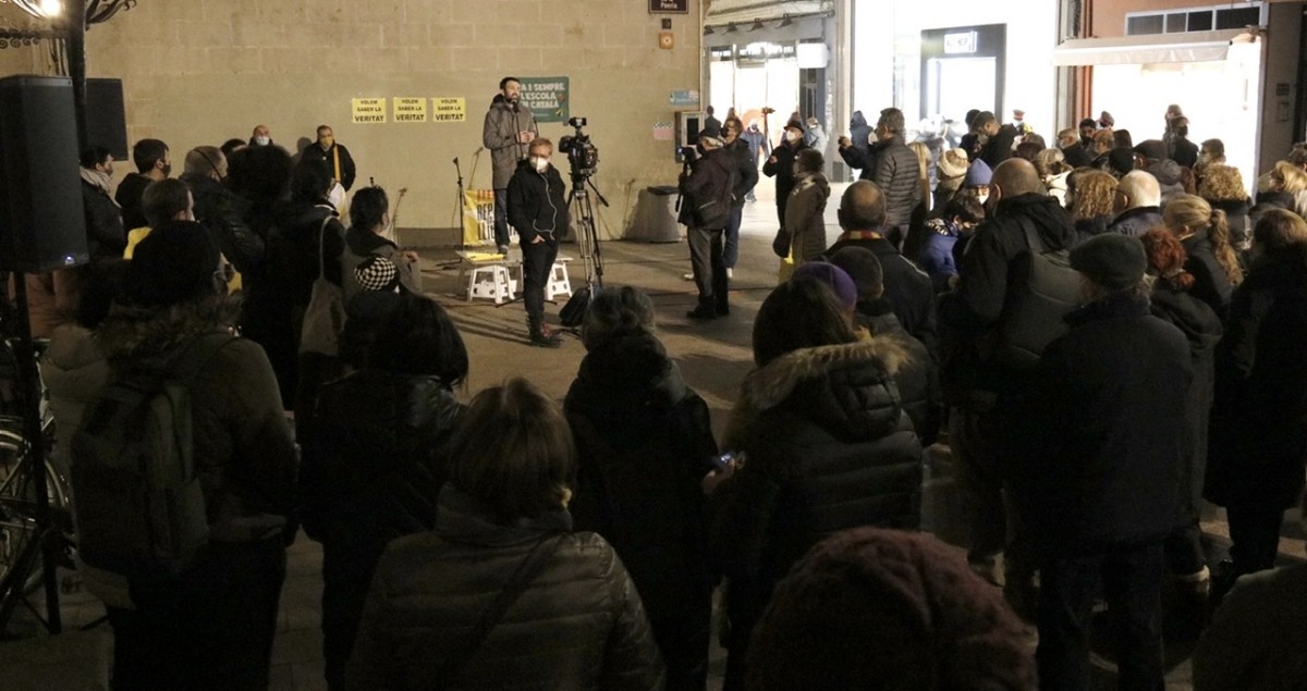Protesta a Lleida contra la retirada de l’escó a Juvillà