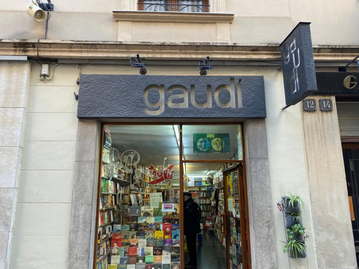 Una imatge de la Llibreria Gaudí, de Reus
