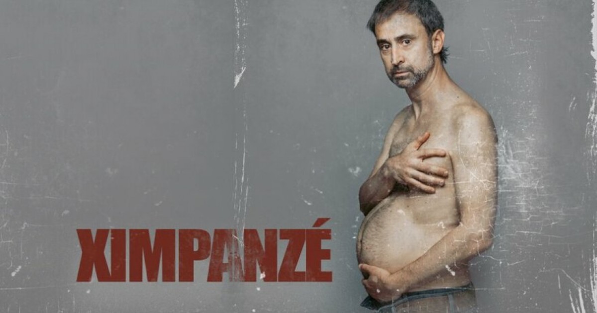 Imatge promocional de l’obra “Ximpanzé”, programada per al 13 de febrer a Amposta