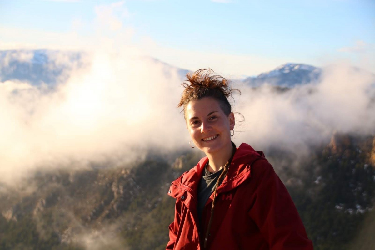 Anna Carol, membre del Grup de Defensa de la Natura del Berguedà
