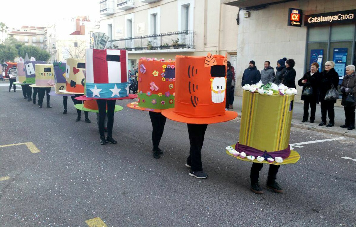 Imatge d'arxiu del Carnaval de 2018 a la Ràpita