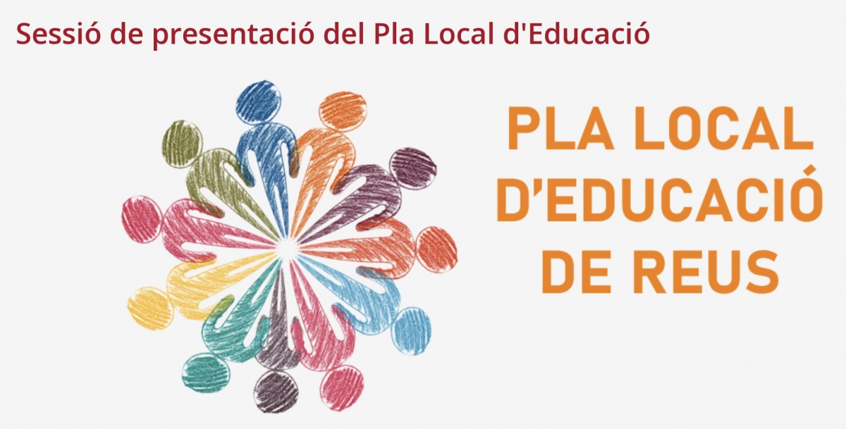 Cartell de la presentació pública del Pla Local d'Educació