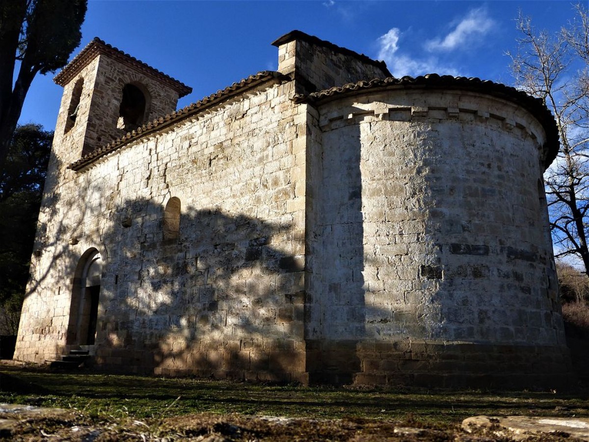 L'església de Sant Andreu del Coll d'Olot.