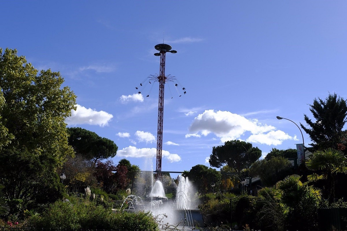 El Parc d'Atraccions de Madrid.