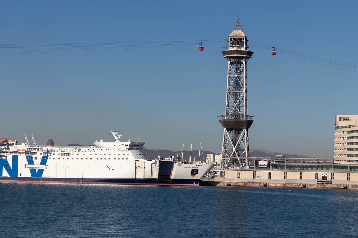 Una imatge d'arxiu del Port de Barcelona.