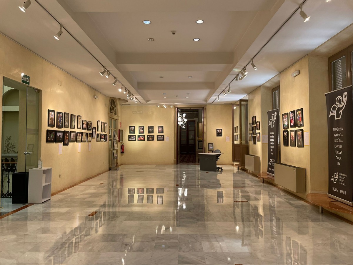 Una imatge de la sala d'exposicions 