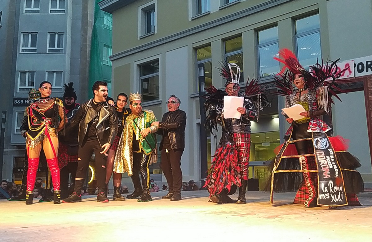 El Rei Carnestoltes i la Concubina, aquest dimecres a la tarda a la plaça Corsini.