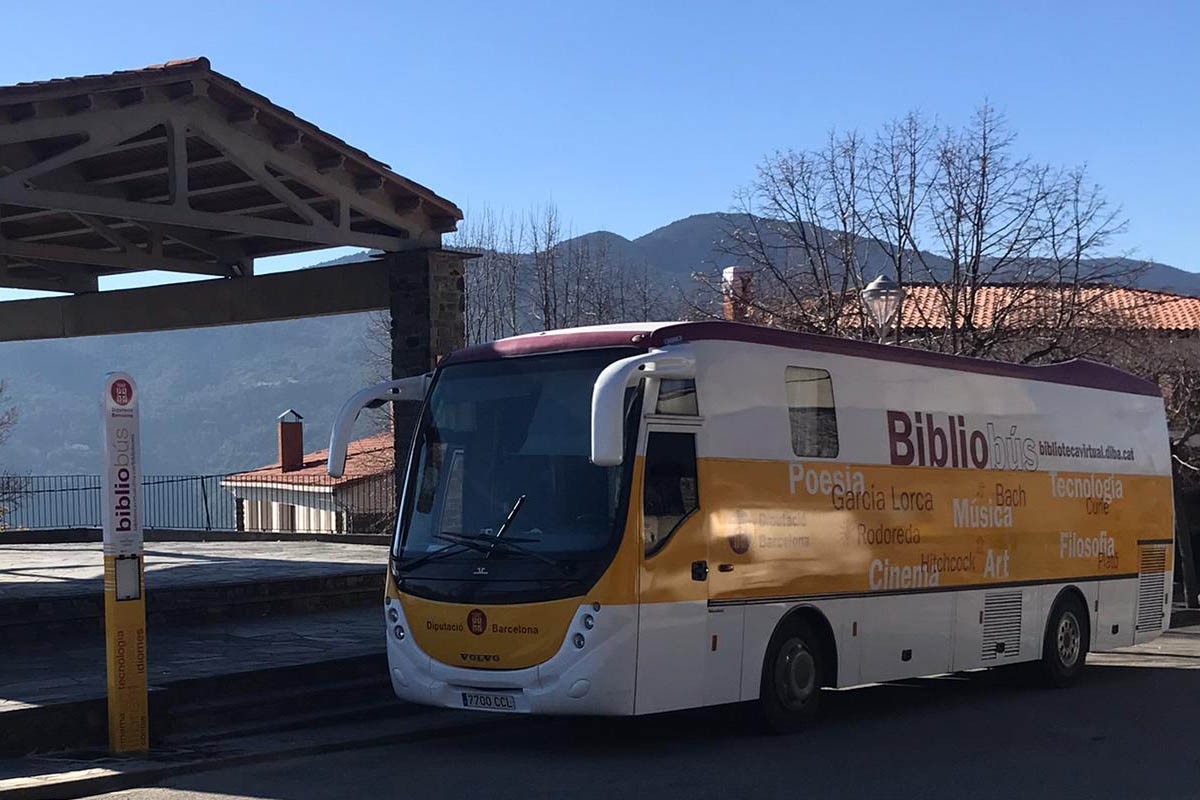 l Bibliobús Montnegre des del mes de febrer de 2022 també arriba a Fogars de Montclús
