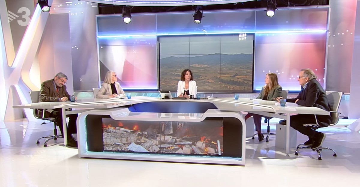 La tertúlia d'Els Matins de TV3 d'aquest dilluns