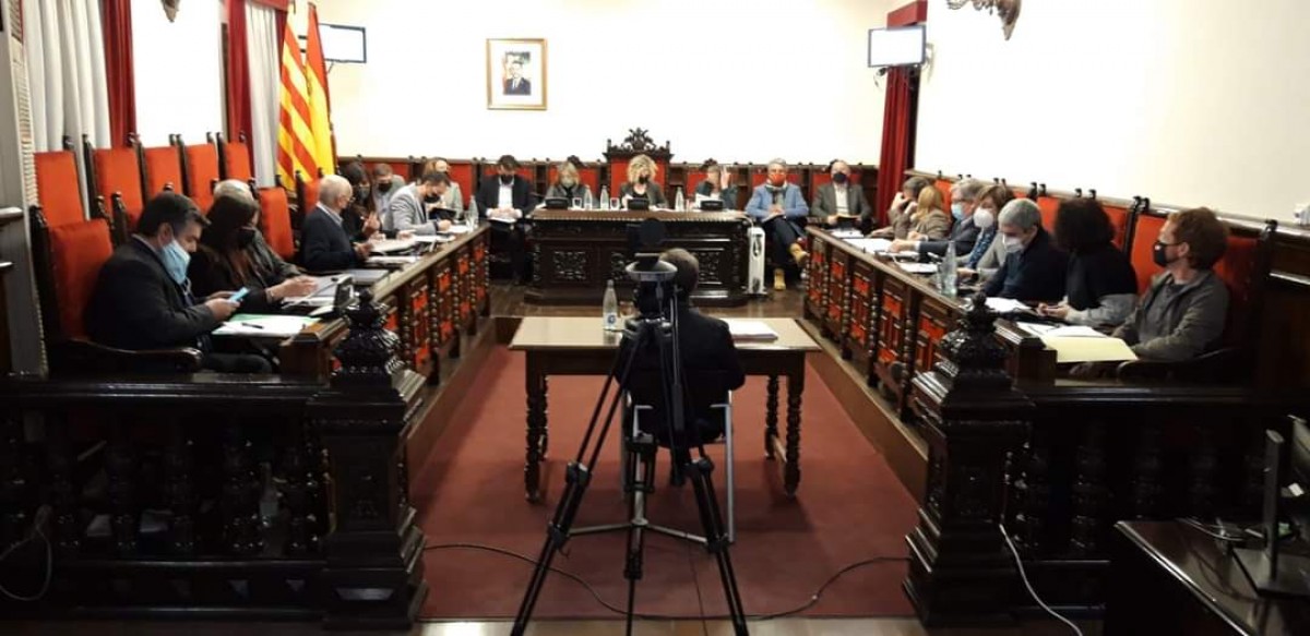 Darrer ple municipal de L'Ajuntament de Tortosa 