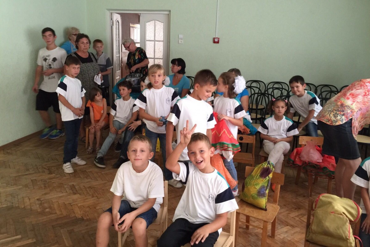 Alguns dels infants ucraïnesos que arribaran a Terrassa, els pròxims dies. 