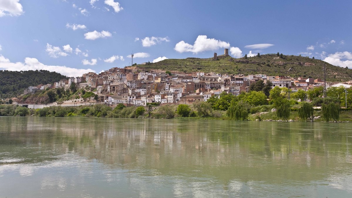 Paisatge d'Ascó, a la Ribera d'Ebre 