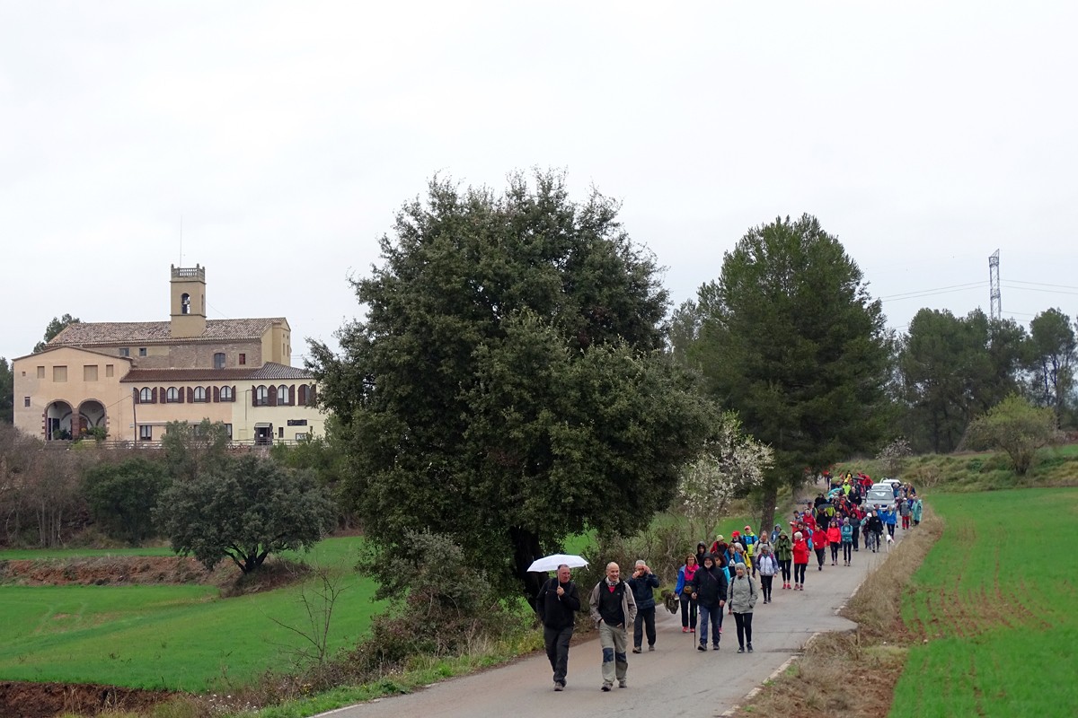 Meandre va organitzar el mes de març una caminada al camí de Joncadella