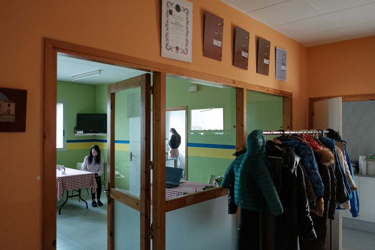 Les antigues escoles de Biosca s'han habilitat a contrarellotge per poder acollir refugiats ucraïnesos