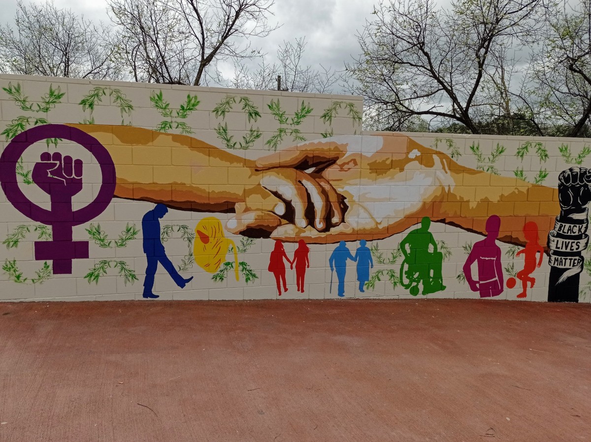Un dels murals de la COLOR Week