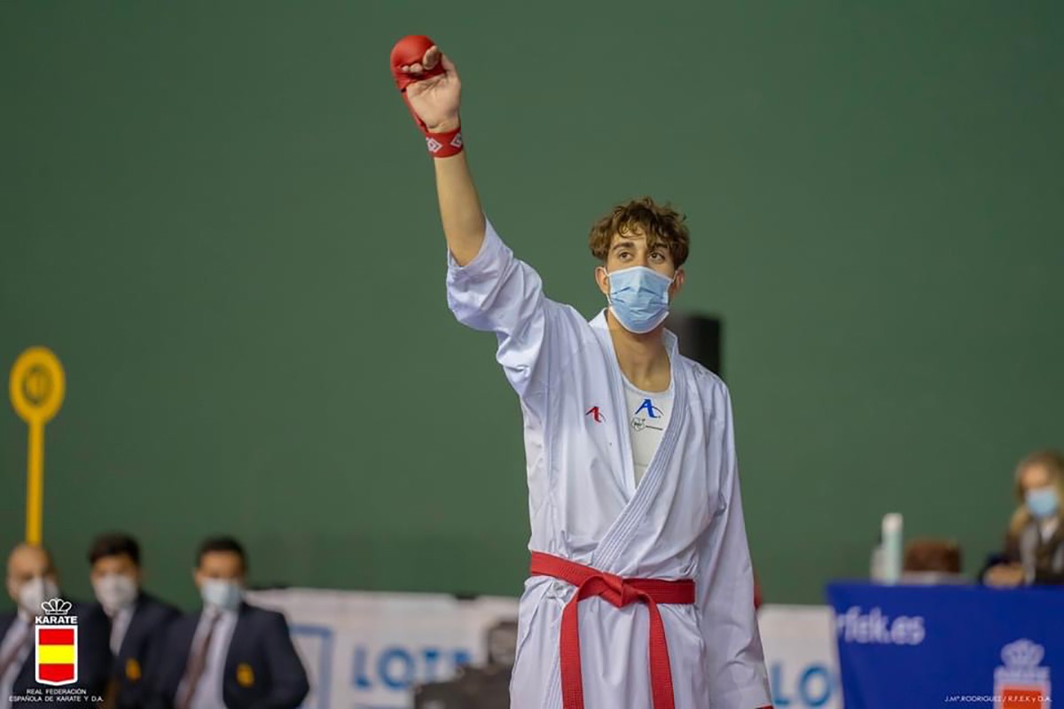 Joan Just Clopés, campió estatal sènior de karate