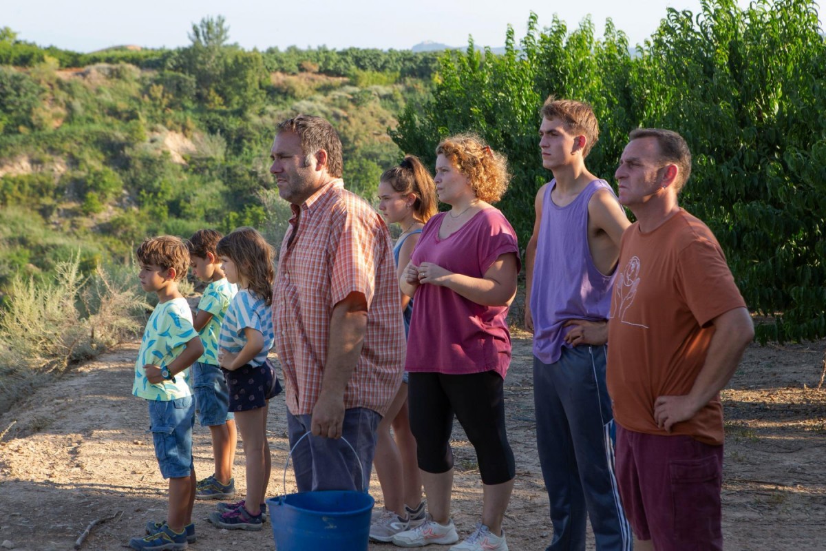 La família pagesa del film «Alcarràs», de Carla Simón.