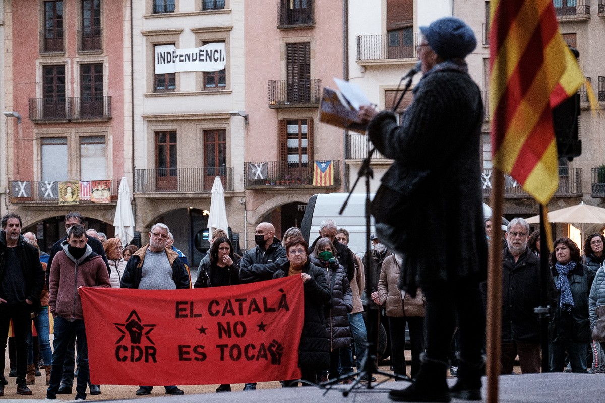 Aquest dissabte s'ha convocat una manifestació a Barcelona contra el pacte pel català.
