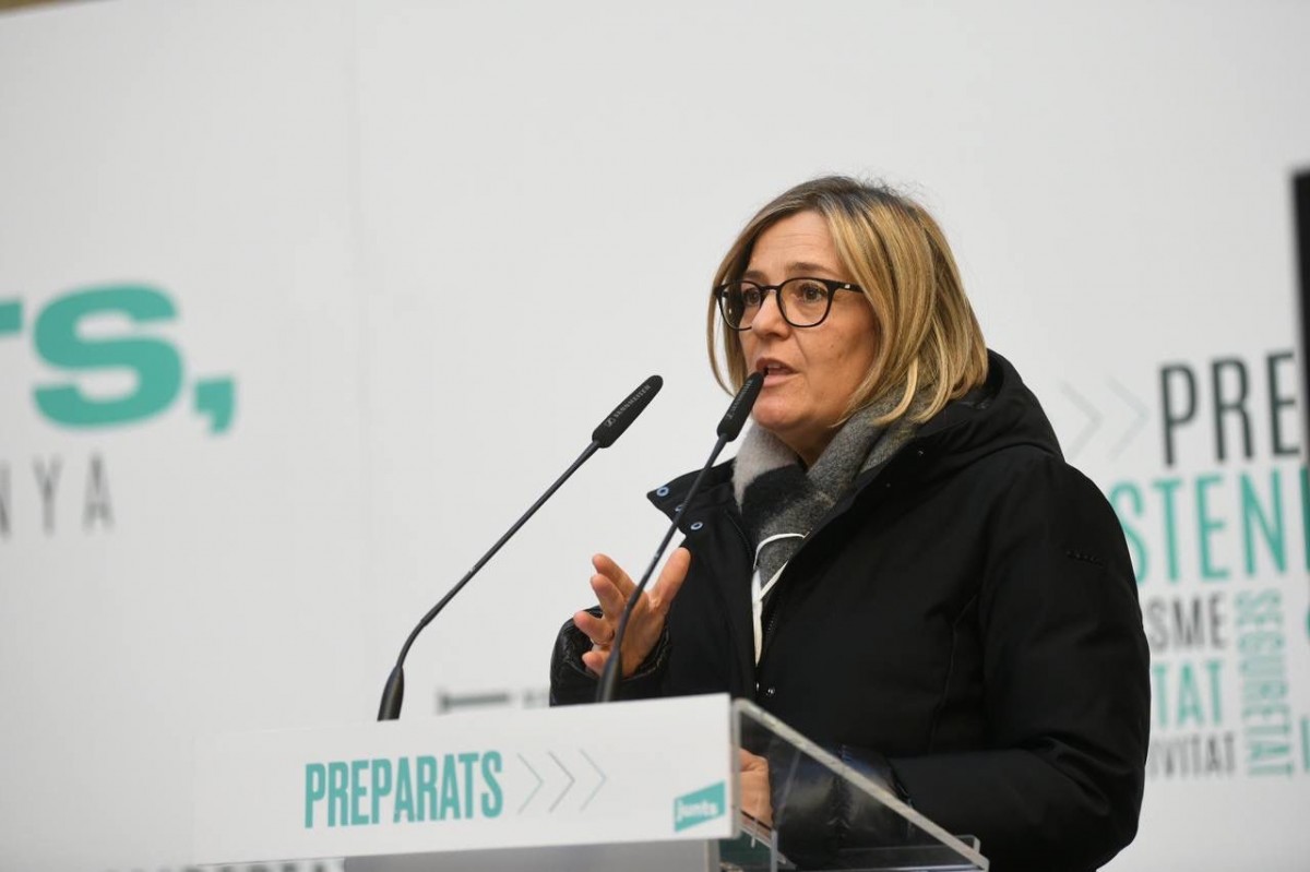 Gemma Trilla, candidata de Junts a Balaguer, en una imatge d'arxiu.