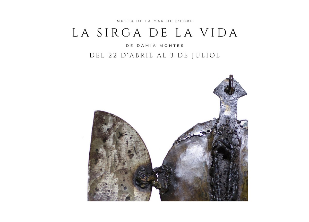 Exposició de l'escultor rapitenc Damià Montes al Museu de la Mar de l'Ebre