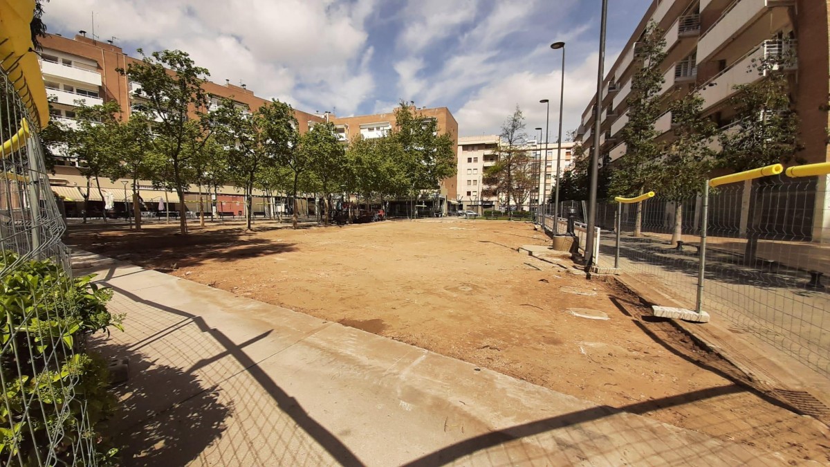 Arrenquen les obres a la plaça d'Antoni Correig i Massó
