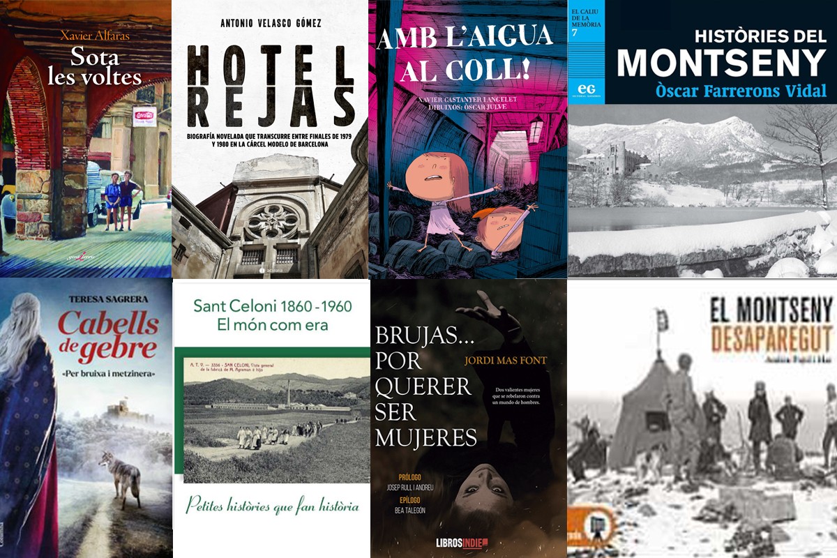 Proliferació de títols d'autors del Baix Montseny aquest Sant Jordi 2022