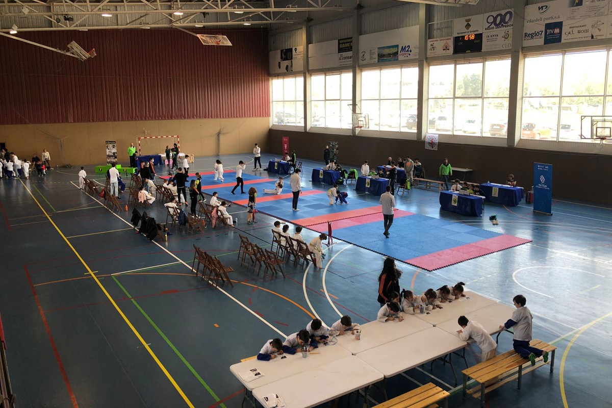 El Vila de Santpedor de judo s'ha celebrat al pavelló Rafa Martínez