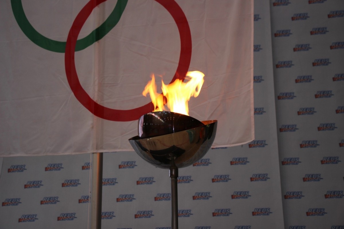 La flama olímpica