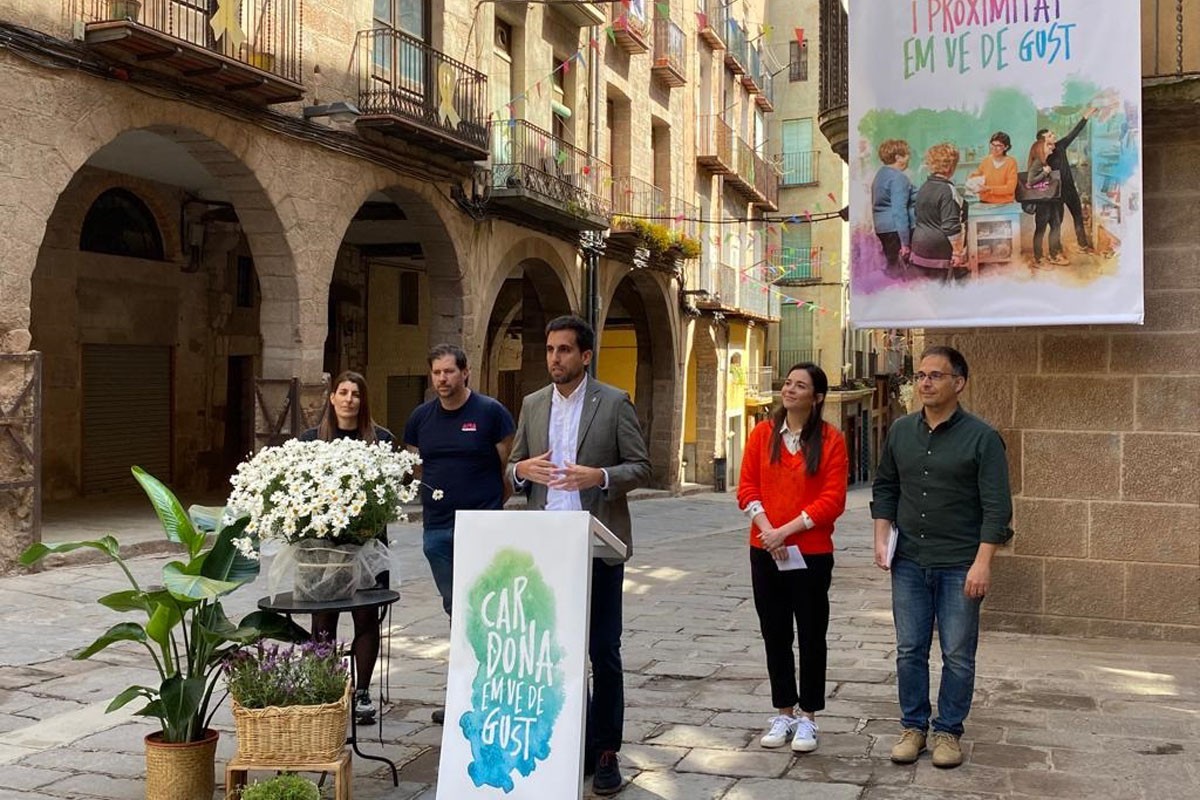 Presentació de la nova campanya de dinamització comercial, cultural i turística de Cardona