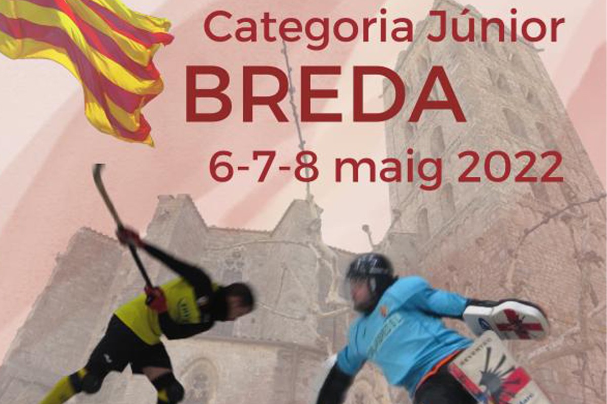 Breda acollirà aquest cap de setmana el Campionat de Catalunya júnior d'hoquei patins