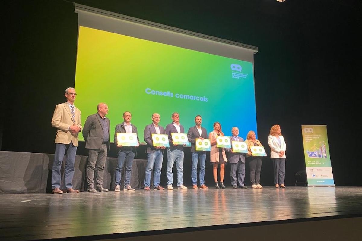 Imatge dels premis durant l'acte celebrat a Llinars del Vallès