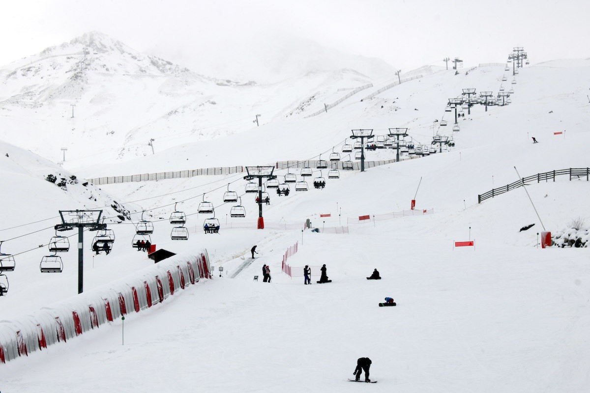 Imatge de l'estació d'esquí de Boí Taüll.