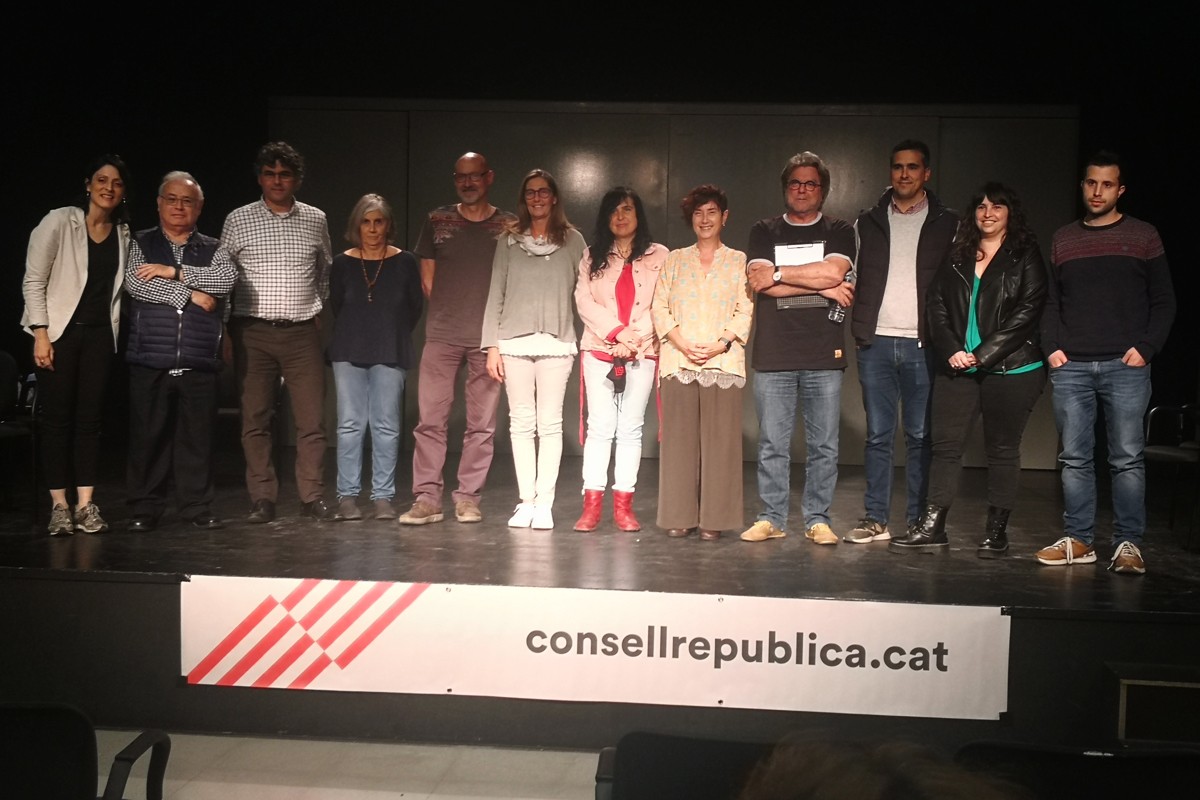 Acte de presentació del Consell Local per la República de Sant Celoni i La Batllòria