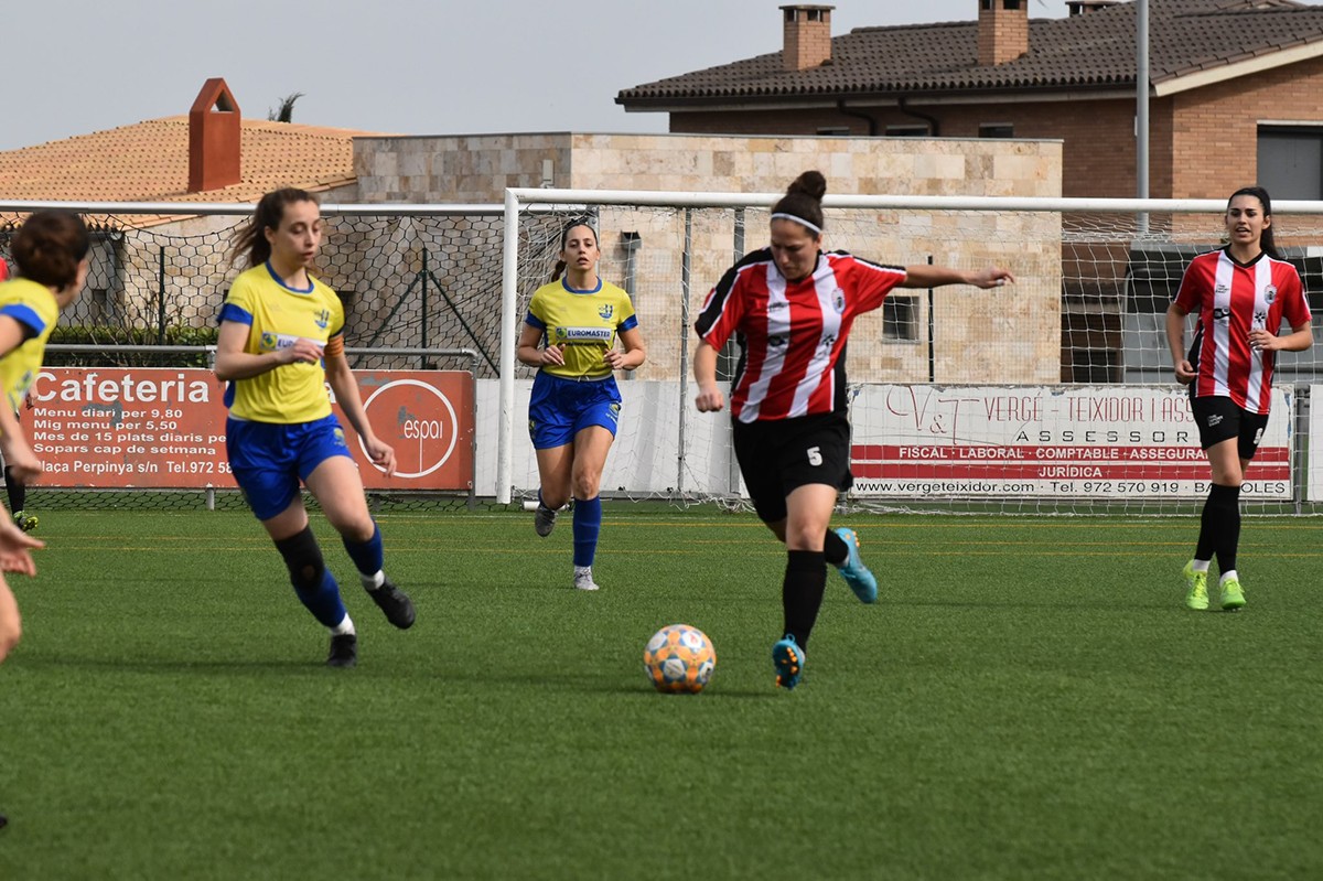 El CF Palautordera femení va tornar a guanyar a la Unió Esportiva Porqueres