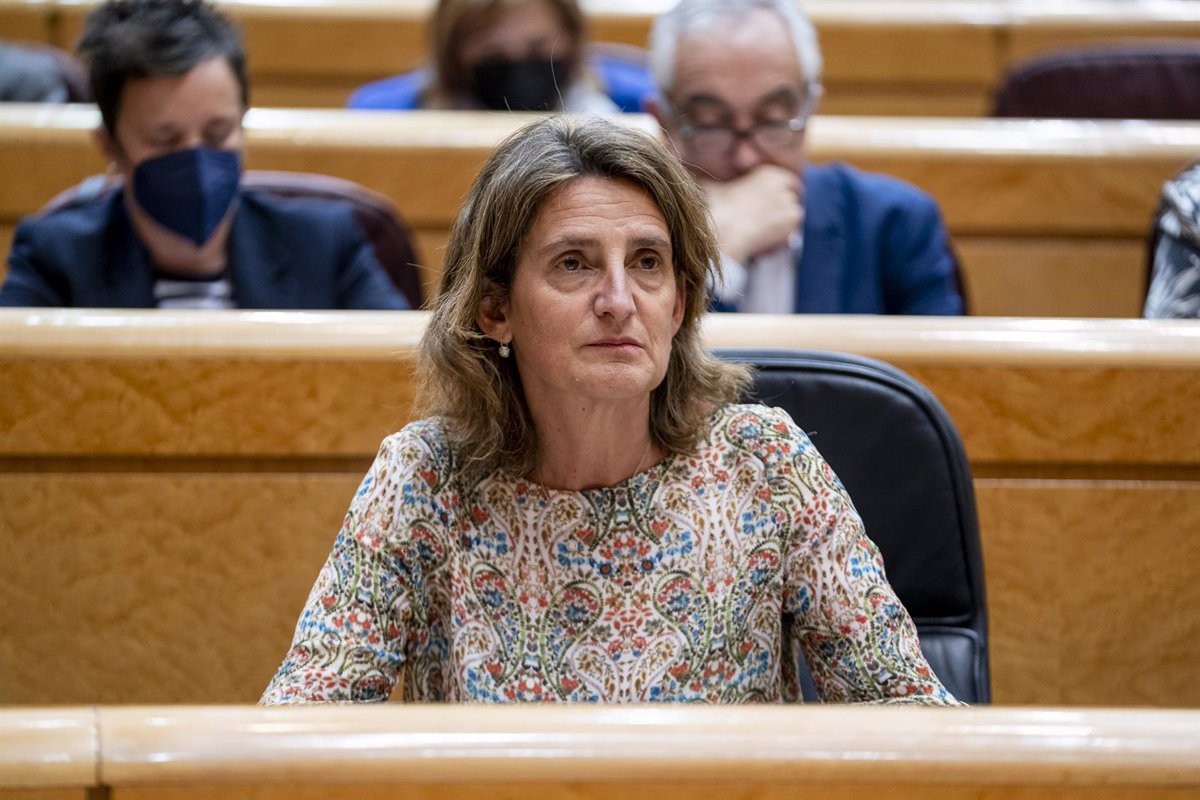 La ministra per a la Transició Ecològica del govern espanyol, Teresa Ribera
